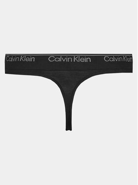 Calvin Klein Underwear Tangice Thong 000QF7095E Črna