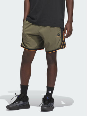 adidas adidas Szorty sportowe 142399 Zielony Loose Fit