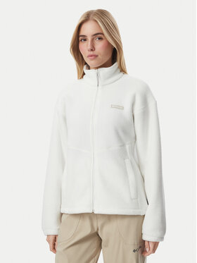 Columbia Columbia Fleecová mikina Timber Meadow™ 2176091 Biela Regular Fit