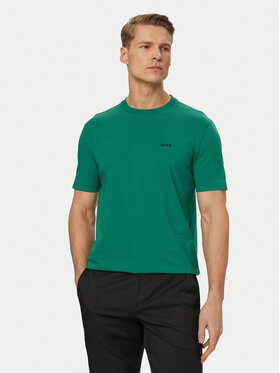 BOSS BOSS Póló 50506373 Zöld Regular Fit
