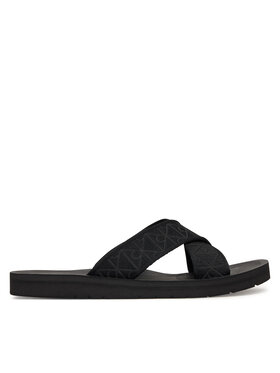 Calvin Klein Calvin Klein Чехли Ess Diecut Xcross Wb Aop HM0HM02093 Черен