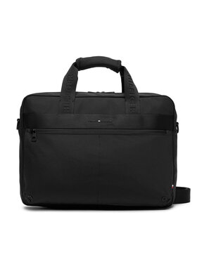 Tommy Hilfiger Tommy Hilfiger Nešiojamo kompiuterio krepšys Th Commuter Computer Bag AM0AM13612 Juoda