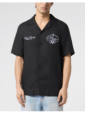 PHILIPP PLEIN PHILIPP PLEIN Koszula 30489 Czarny Regular Fit