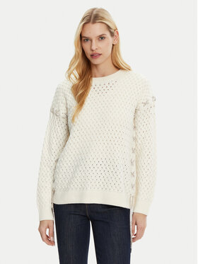 Guess Guess Pullover W5RR13 Z3KY0 Écru Regular Fit