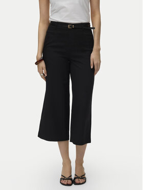 Vero Moda Vero Moda Kalhoty culottes Elma 10339926 Černá Wide Leg