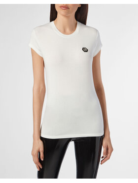PHILIPP PLEIN PHILIPP PLEIN T-Shirt 30178 Biały Regular Fit