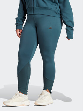 adidas adidas Legingi IL9591 Tirkīzs Regular Fit
