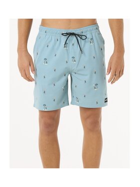 Rip Curl Rip Curl Szorty kąpielowe Hula Breach Volley Niebieski Regular Fit