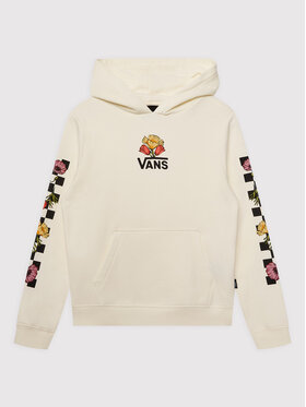 Vans Vans Sweatshirt Poppin Poppies VN0A7YVF Blanc Regular Fit
