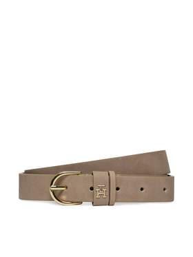 Tommy Hilfiger Tommy Hilfiger Dámský pásek Essential Effortless 2.5 Nubuck AW0AW15760 Béžová