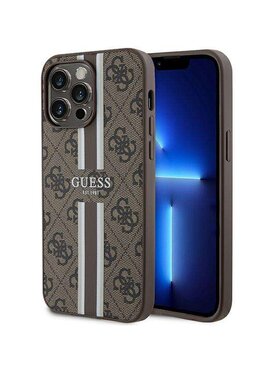 Guess Guess Etui na telefon Apple iPhone 15 Pro Max Brązowy