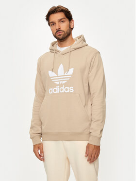 adidas adidas Bluză adicolor Classics Trefoil IZ2359 Bej Regular Fit