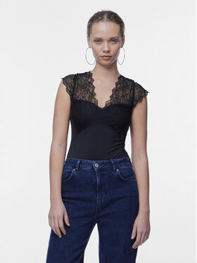 Pieces Pieces Glaustinukė Tatianna 17114311 Juoda Slim Fit