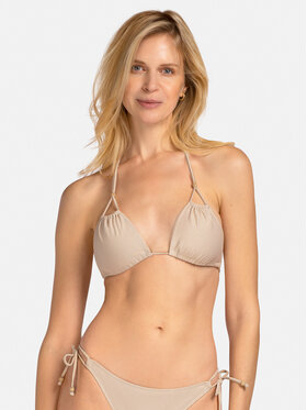 Miss Lou Miss Lou Bikini pezzo sopra G-LG2-E Écru