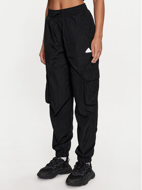 adidas adidas Spodnie dresowe City Escape IQ4826 Czarny Loose Fit