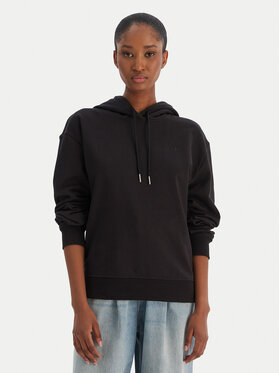 Calvin Klein Jeans Calvin Klein Jeans Mikina Ls Monogram Terry Po LV047C224G Čierna Regular Fit