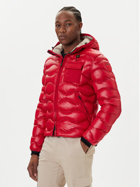 Blauer Blauer Bunda pro přechodné období 25WBLUC02080 00598 Červená Regular Fit