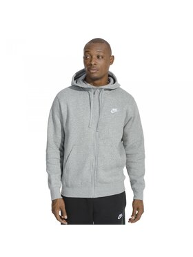 Nike Nike Bluza Sportswear Club Fleece Szary Regular Fit