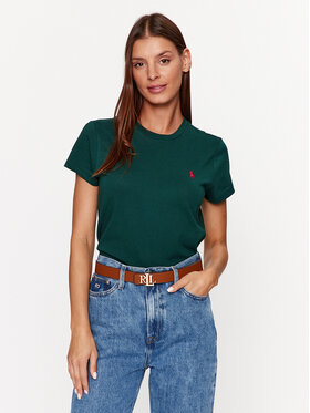 Polo Ralph Lauren Polo Ralph Lauren Majica 211898698016 Zelena Regular Fit