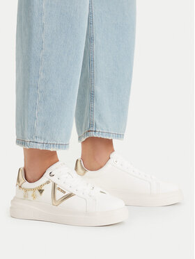 Guess Guess Sneakersy FLTBTT LEA12 Biela