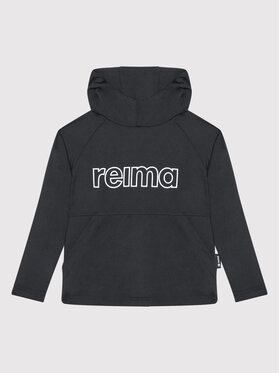 Reima Reima Bluza Lupaus 536601 Czarny Regular Fit