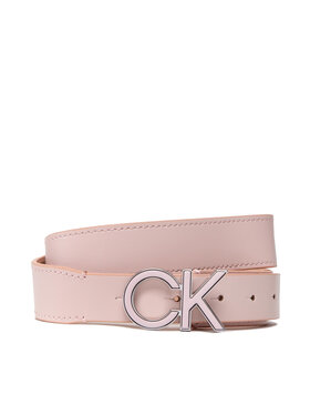 Calvin Klein Calvin Klein Dámský pásek Re-Lock Inlay Logo Belt 30Mm K60K609607 Růžová