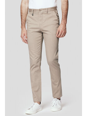 Lancerto Lancerto Chinosy Monaco SP082124000008 Beżowy Slim Fit