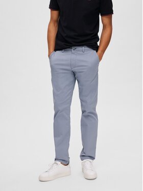 Selected Homme Selected Homme Chinos New 16087663 Szürke Slim Fit