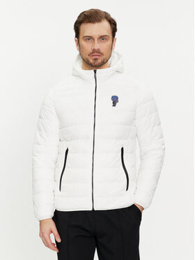 KARL LAGERFELD KARL LAGERFELD Geacă 505402 542591 Alb Regular Fit