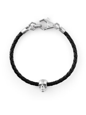 PHILIPP PLEIN PHILIPP PLEIN Náramek Linked PJYEA13BU Černá