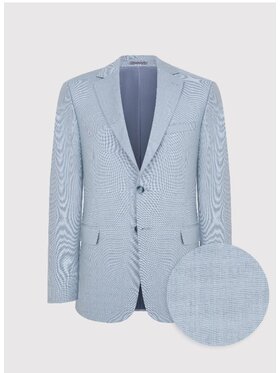 Pako Lorente Pako Lorente Marynarka P25SF-3G-020 Niebieski Slim Fit