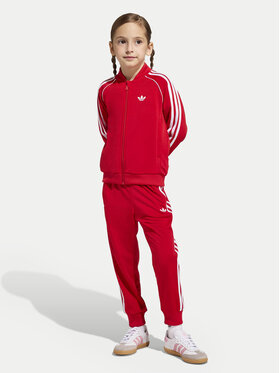 adidas adidas Анцуг adicolor SST KD5740 Червен Regular Fit