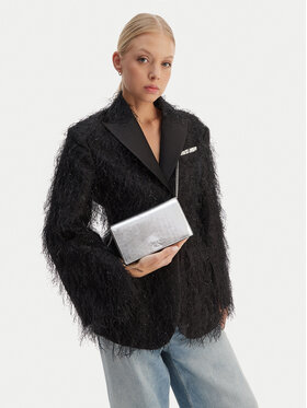 Calvin Klein Calvin Klein Дамска чанта Ck Metallic Wallet On Chain LV04F3320G Сребрист