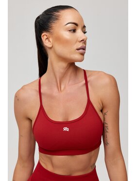 ROUGH RADICAL ROUGH RADICAL Reggiseno sportivo SEAMLES GLOW BRA Bordeaux