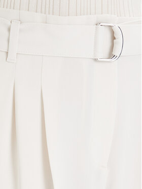 BOSS Boss Pantaloni di tessuto Tapiah 50490037 Écru Relaxed Fit