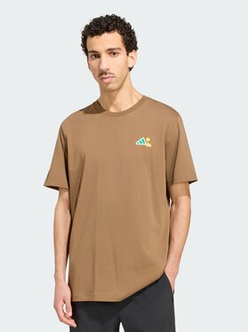adidas adidas T-Shirt 168666 Zielony jasny Loose Fit