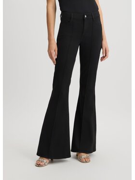Liu Jo Liu Jo Spodnie materiałowe WA5465T181622222 Czarny Regular Fit