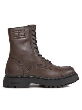 Tommy Jeans Tommy Jeans Čižmy Tjm Casual Boot EM0EM01244 Hnedá