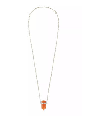 IZABELLA BUDRYN JEWELLERY IZABELLA BUDRYN JEWELLERY Naszyjnik z karnelianem Srebrny