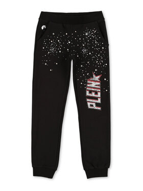 PHILIPP PLEIN PHILIPP PLEIN Teplákové nohavice 27715 Čierna Jogger Fit