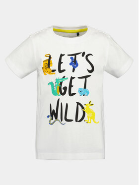 Blue Seven Blue Seven T-Shirt 802328 X Bílá Regular Fit
