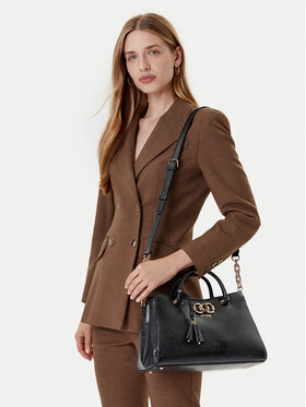 Guess Guess Дамска чанта Salinge HWKG96 24060 Черен