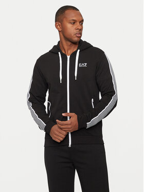 EA7 Emporio Armani EA7 Emporio Armani Majica dugih rukava 6DPM29 PJ9FZ 1200 Crna Regular Fit