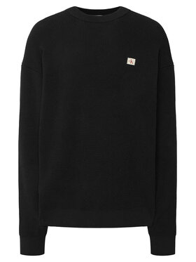 Calvin Klein Jeans Calvin Klein Jeans Sveter LV04RD313G Čierna Regular Fit