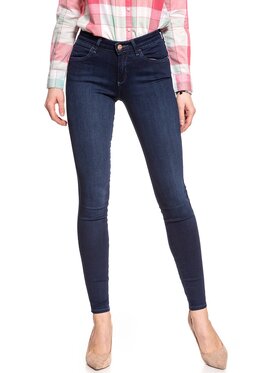 Wrangler Wrangler Jeansy SUPER SKINNY Niebieski Skinny Fit