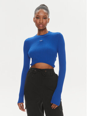 HUGO Hugo Светр Succoire_B 50514280 Голубий Slim Fit