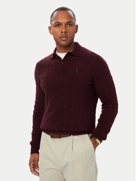 Polo Ralph Lauren Polo Ralph Lauren Pulover 710974165500 Vișiniu Regular Fit