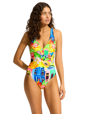 Seafolly Seafolly Bikiny 11162-231 Modrá