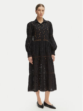 Iconique Iconique Літня сукня Joanna IC26-008 Чорний Regular Fit