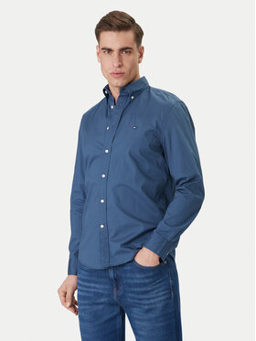 Tommy Hilfiger Tommy Hilfiger Košile MW0MW37550 Modrá Regular Fit